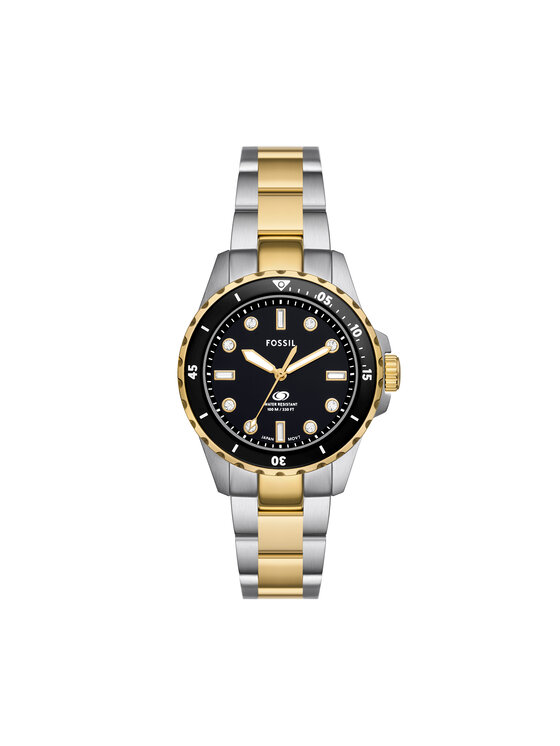 Fossil Fossil Käekell Blue ES5349 Kuldne