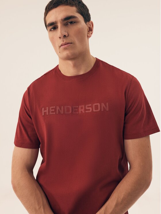 Henderson Henderson Piżama 42626 Czerwony Regular Fit