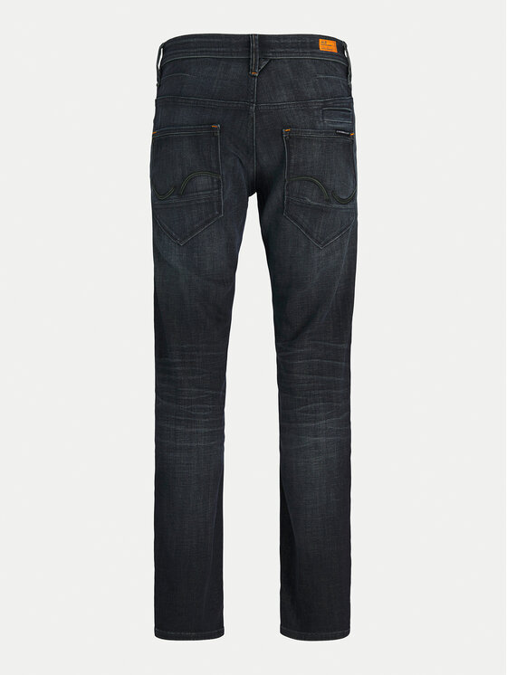 Jack & Jones Jack & Jones Jeansy Mike 12263530 Granatowy Tapered Fit