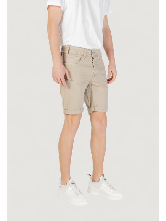 REPLAY REPLAY Kąpielówki MA981Y.000.8488780 Zielony Bermuda Fit