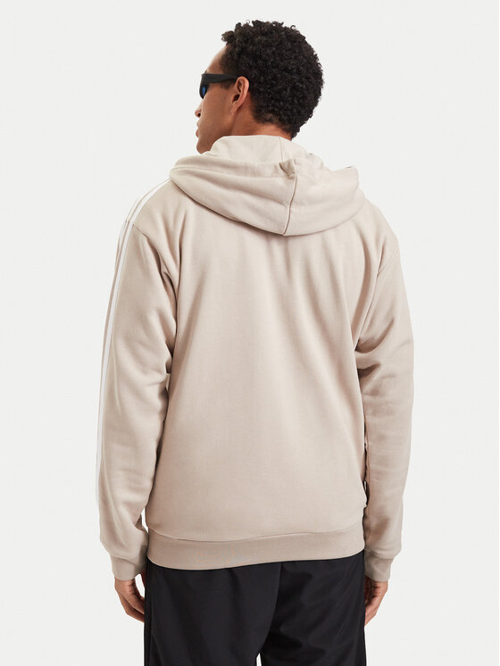 adidas adidas Majica dugih rukava Essentials 3-Stripes French Terry KY4175 Bež Regular Fit
