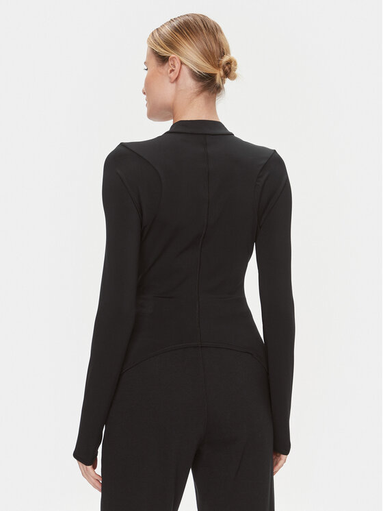 Calvin Klein Performance Calvin Klein Performance Treniņkrekls 00GWF3K245 Melns Slim Fit