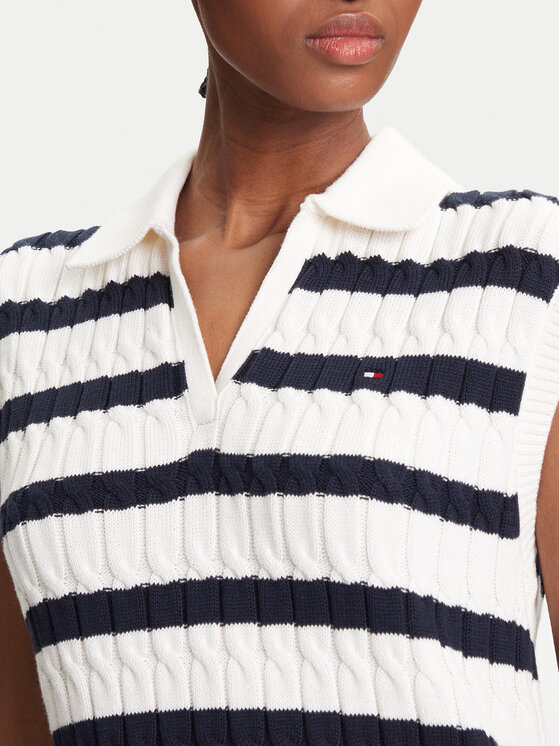Tommy Hilfiger Tommy Hilfiger Pullover WW0WW45655 Dunkelblau Regular Fit
