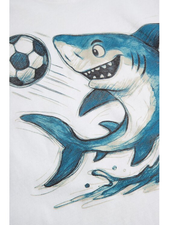 Coccodrillo Coccodrillo T-Shirt WC6143208VBB-001 Biały Regular Fit