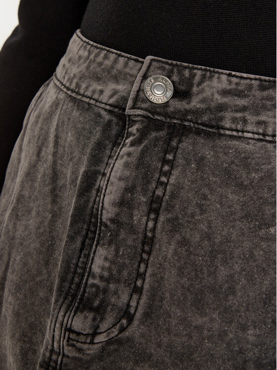 Alpha Industries Alpha Industries Jeans suknja 148068 Siva Regular Fit