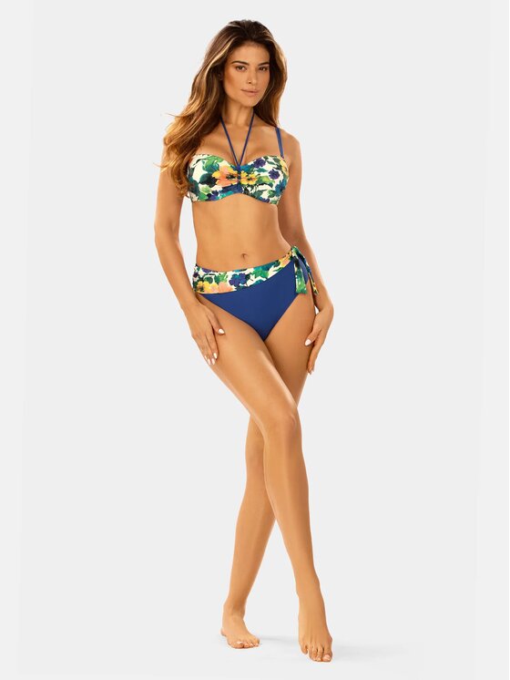 Feba Feba Dół od bikini FD164D Niebieski