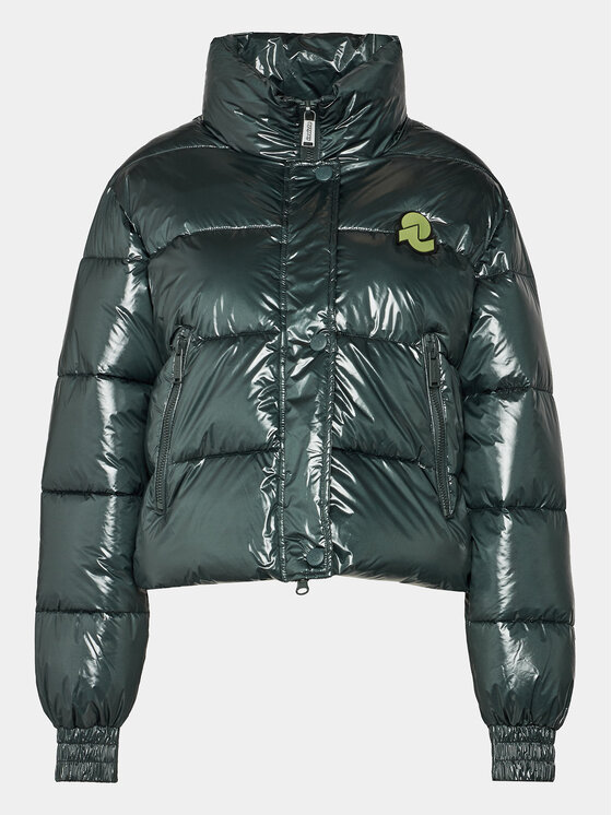 Invicta Invicta Zimska jakna 4431984/D Zelena Relaxed Fit