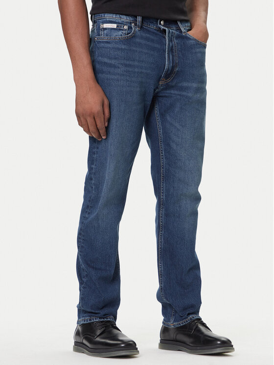 Calvin Klein Jeans Calvin Klein Jeans Jeansy LV04LB782G Modrá Straight Fit