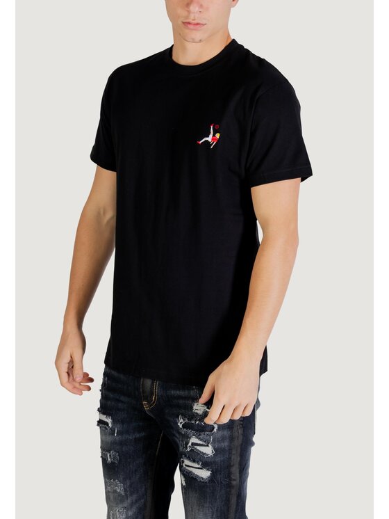 The Bomber The Bomber T-shirt Calciatore Nero To Fit