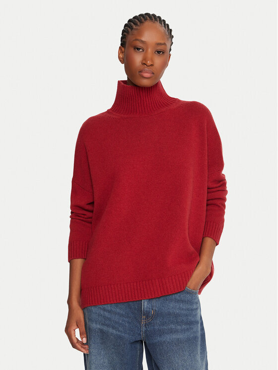 Weekend Max Mara Weekend Max Mara Rollkragenpullover Borgia 2525366112 Rot Regular Fit