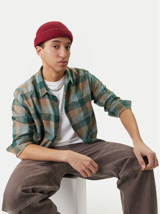 Quiksilver Quiksilver Košile Motherfly Plaid EQYWT04642 Barevná Regular Fit