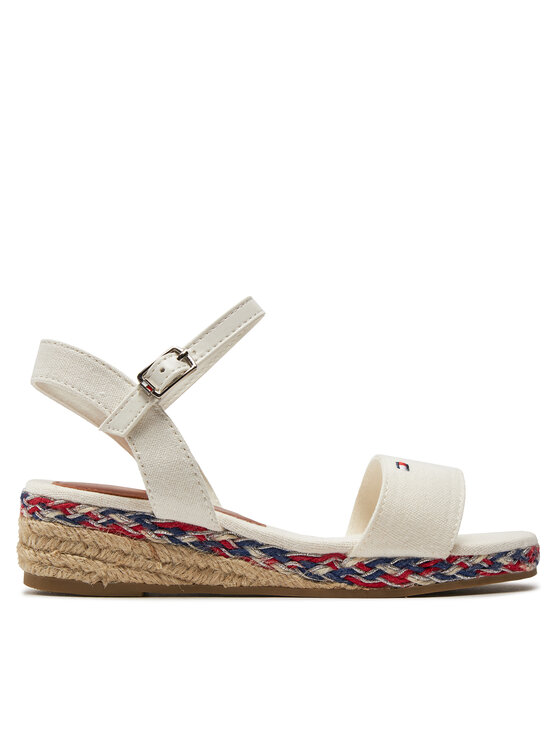 Tommy Hilfiger Espadrile T3A7-33283-1703100 M Alb