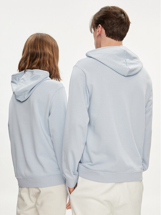 Converse Converse Sweatshirt Unisex Go-To Embroidered Star Chevron 10023874-A37 Himmelblau Regular Fit
