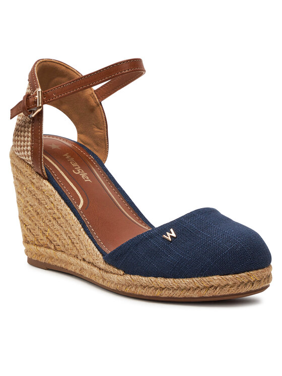 Wrangler Wrangler Espadrillid Brava Women Wedge 20241056 Tumesinine