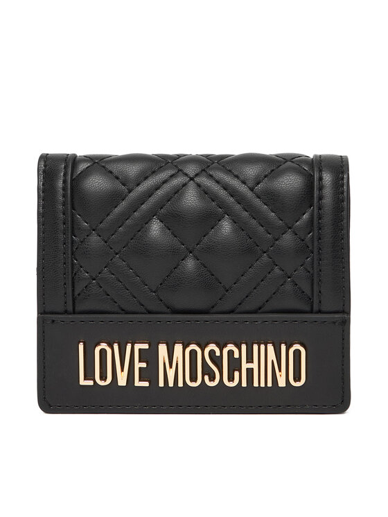 Portofel Mic de Damă LOVE MOSCHINO JC5601PP1NLA0000 Negru
