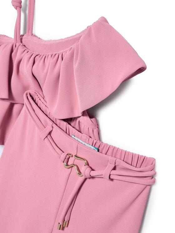 Abel & Lula Abel & Lula Completo maglietta e pantaloni 5283 Rosa Regular Fit