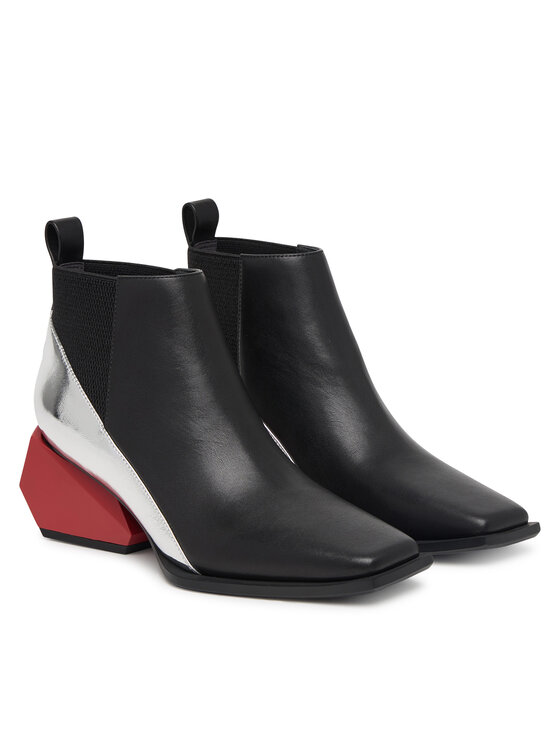 United Nude United Nude Botki Ricky J Mid 1103996016 Granatowy
