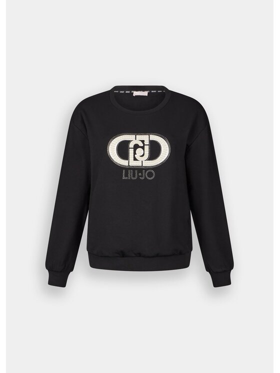 Liu Jo Liu Jo Felpa TF5154FS576R9932 Nero Regular Fit