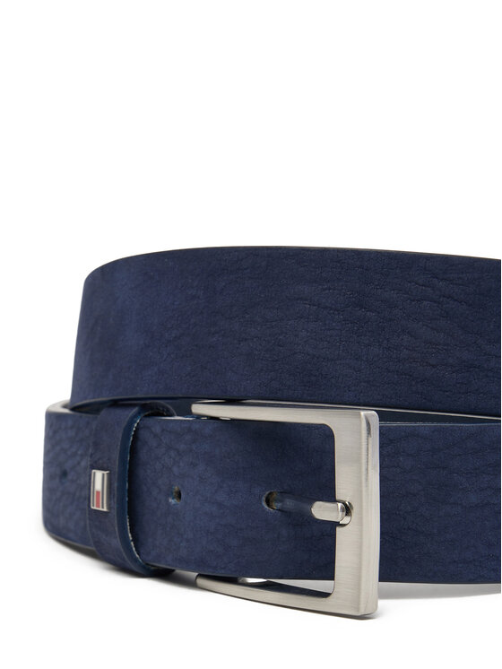 Tommy Hilfiger Tommy Hilfiger Vīriešu josta Layton 3.5 Nubuck AM0AM13754 Tumši zils
