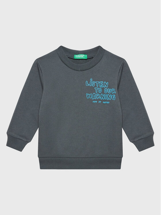 United Colors Of Benetton Bluză 3JLXG105F Gri Regular Fit