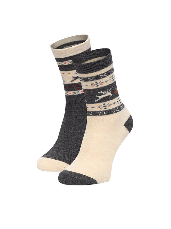 GINO ROSSI GINO ROSSI Дълги чорапи CEO_BR_GR_003_W_AW25 (2 PACK) Цветен