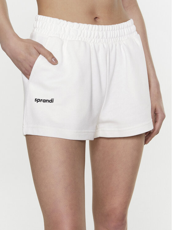 Sprandi Športové kraťasy SP3-SKD022 Biela Regular Fit