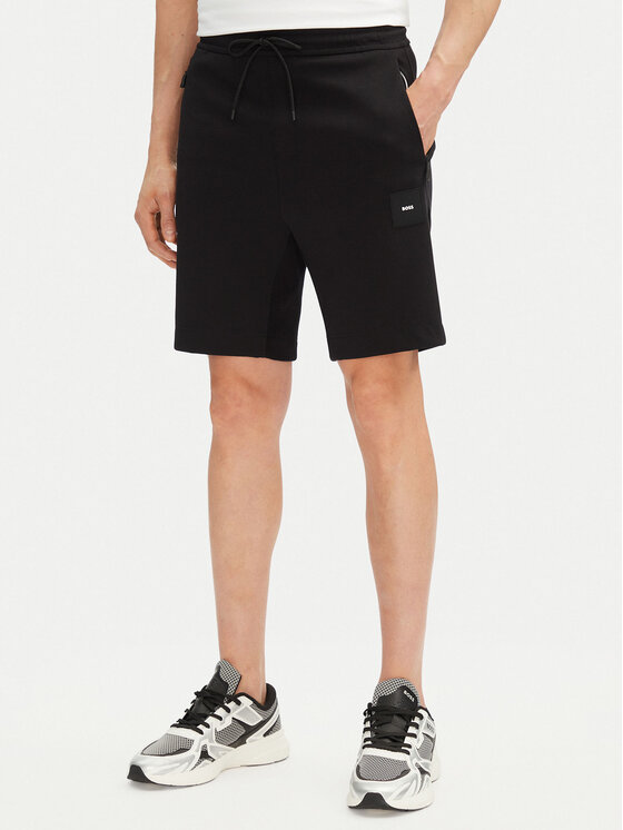 BOSS BOSS Športne kratke hlače Headlo 50537199 Črna Regular Fit
