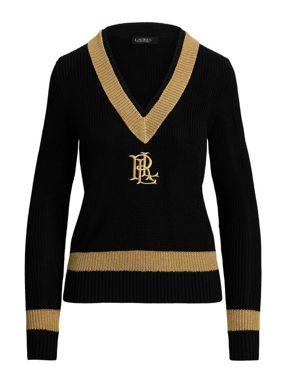LAUREN RALPH LAUREN LAUREN RALPH LAUREN Pulover 200979666001 Črna Relaxed Fit
