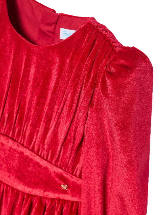 Abel & Lula Abel & Lula Elegantna haljina 5528 Crvena Regular Fit