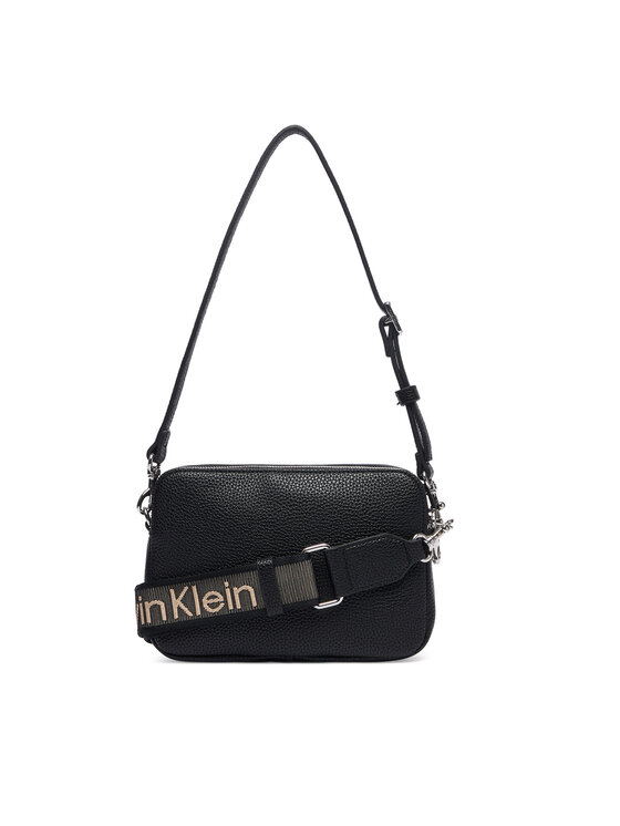 Calvin Klein Calvin Klein Borsetta Webbing 2X Strap Camera Bag LV04F3656G Nero