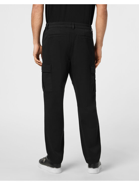 PHILIPP PLEIN PHILIPP PLEIN Pantaloni cargo 23059 Nero Cargo Fit