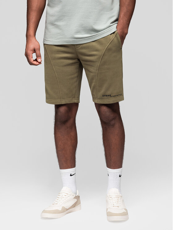 Ombre Ombre komplet szortów materiałowych Z127 Kolorowy Slim Fit