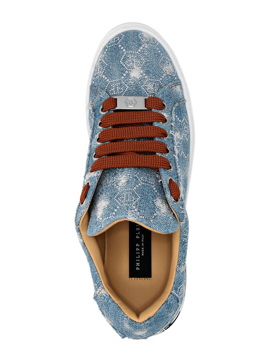 PHILIPP PLEIN PHILIPP PLEIN Sneakersy 20807 Modrá