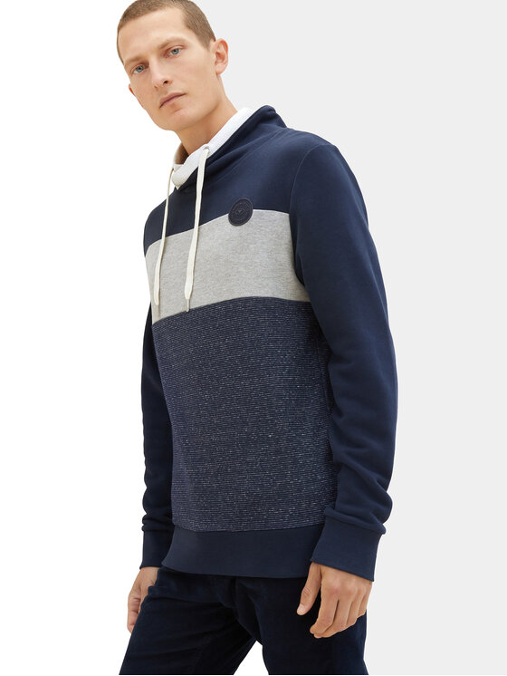 Tom Tailor Tom Tailor Світшот 1037761 Cиній Regular Fit