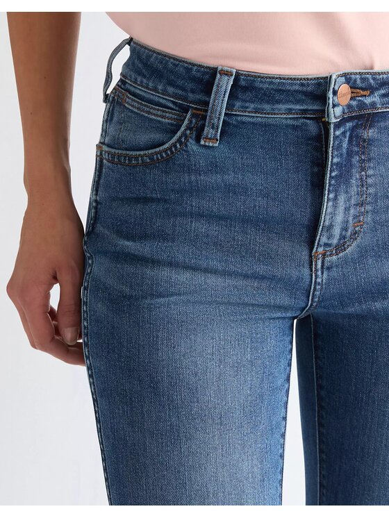 Wrangler Wrangler Jeansy MONTANA Niebieski Wide Leg