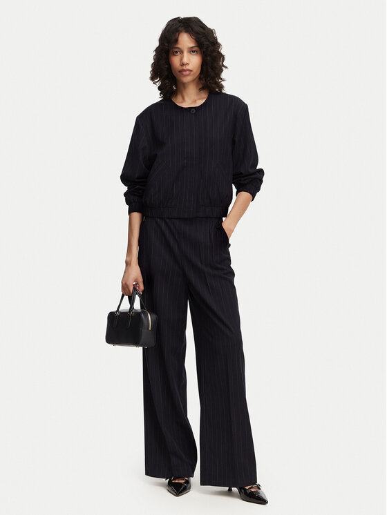 French Connection French Connection Сако Alia 759A5 Тъмносин Boxy Fit