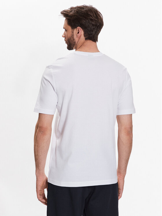 Bugatti Bugatti Tricou 8350 35191 Alb Regular Fit