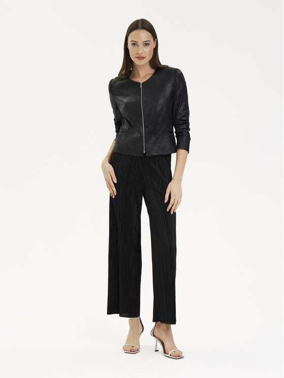 KMX KMX Marynarka 103990007 Czarny Fitted Fit