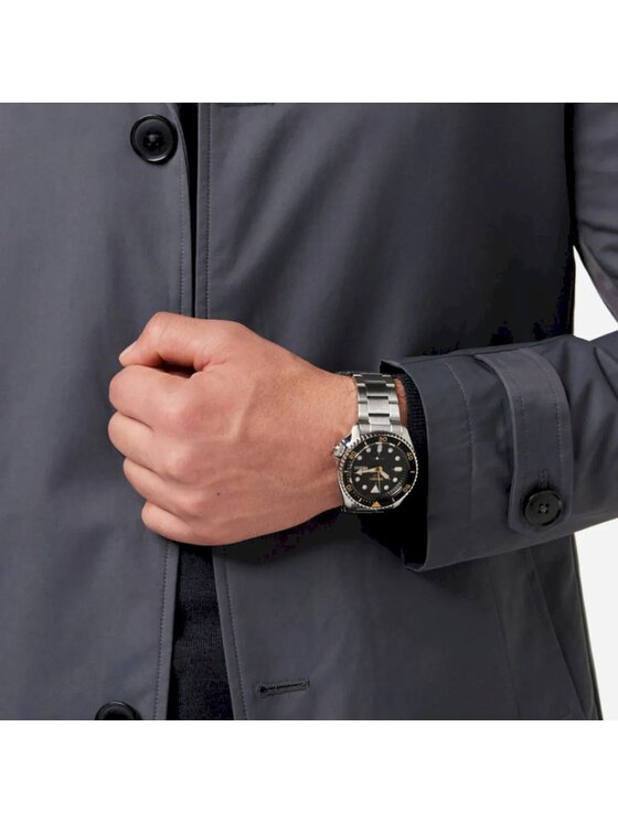 Seiko Seiko Zegarek 4954628232137 Srebrny