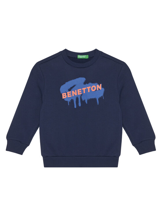 United Colors Of Benetton United Colors Of Benetton Φόρμα 3J68GK00S Σκούρο μπλε Regular Fit