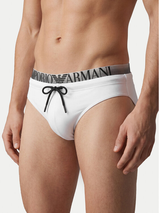 Emporio Armani Emporio Armani Plavky EM000582 AF20432 U0002 Bílá