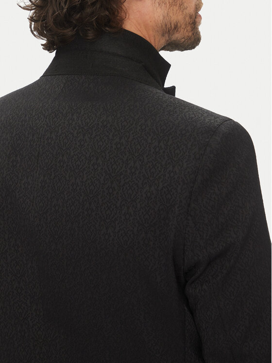 KARL LAGERFELD KARL LAGERFELD Zakó 155244 552042 Fekete Regular Fit