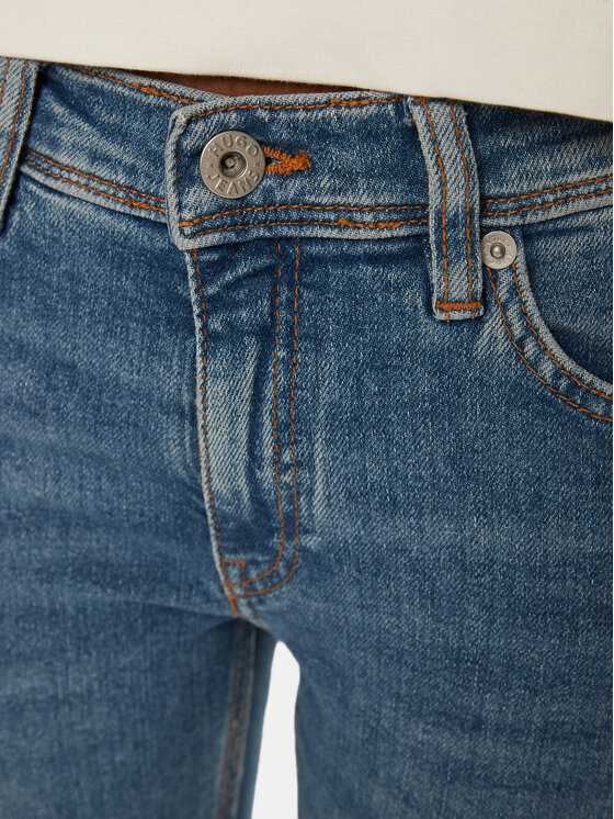 HUGO HUGO Jeans hlače Getti 50531823 Modra Slim Fit