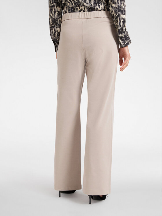 Elena Mirò Elena Mirò Pantaloni di tessuto P062Z000139N002 Écru Regular Fit