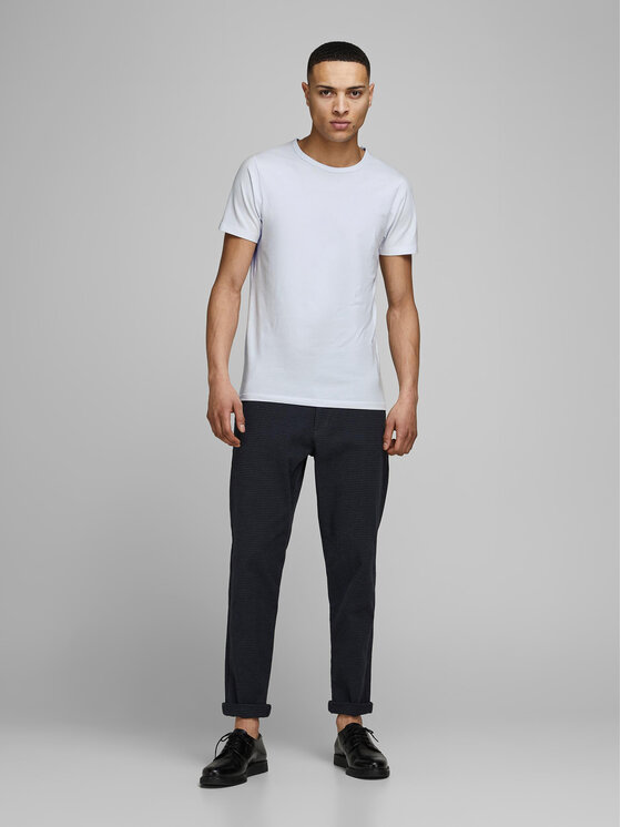 Jack&Jones Jack&Jones T-shirt Basic 12058529 Bijela Stretch Fit