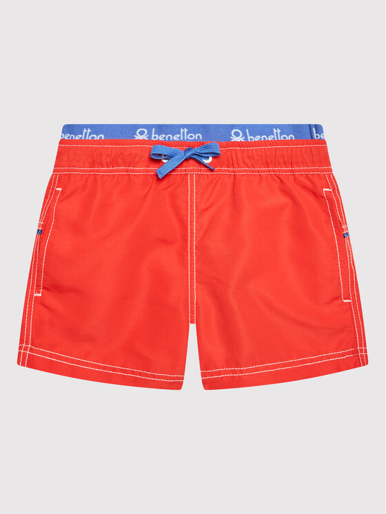 United Colors Of Benetton Pantaloni scurți pentru înot 5JD00X006 Roșu Regular Fit