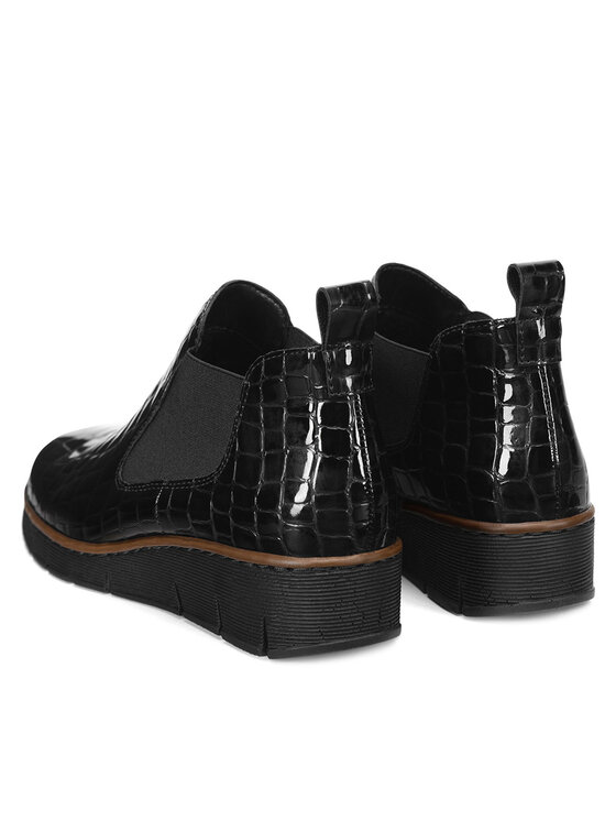 Rieker Rieker Klassische Stiefeletten 53794-01 Schwarz