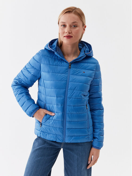Tommy Hilfiger Prechodná bunda WW0WW38927 Modrá Regular Fit