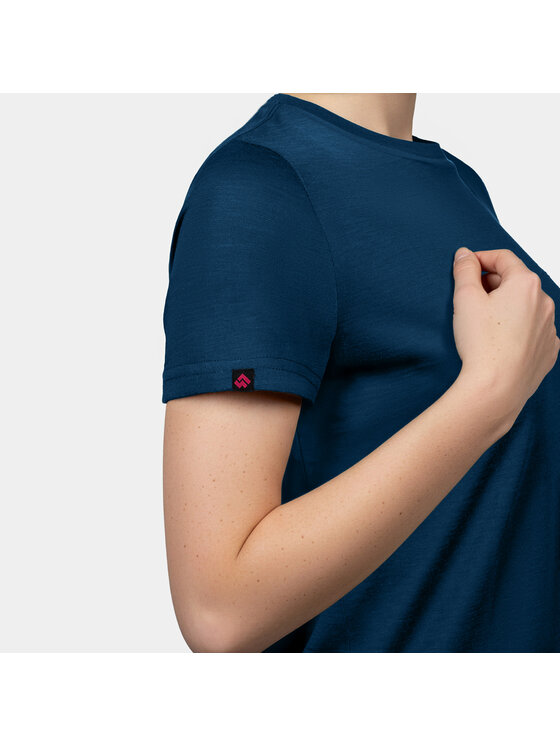 Alpinus Alpinus T-Shirt Otago Niebieski Regular Fit