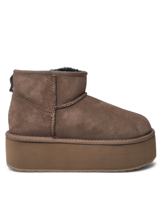 EMU Australia EMU Australia Cizme de zăpadă Stinger Micro Flatform W13082 Maro